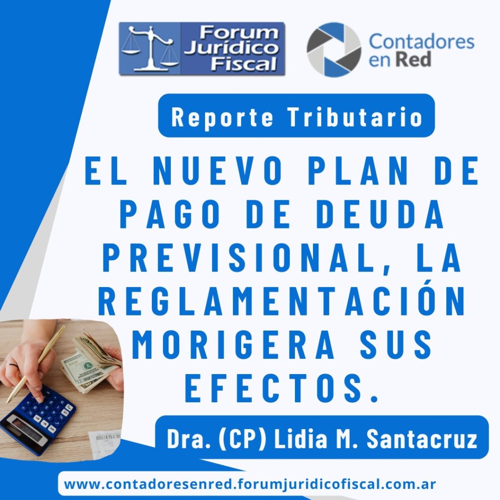 Forum Jurídico Fiscal - Contadores En Red | EL Nuevo Plan De Pago De ...